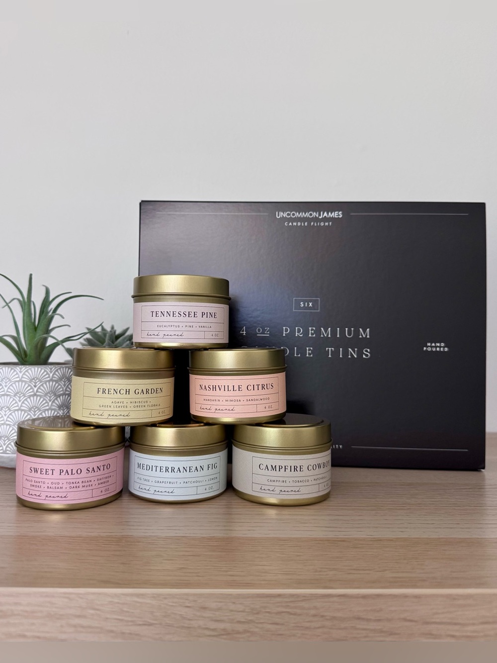 Uncommon James Candles - Best Seller Flight